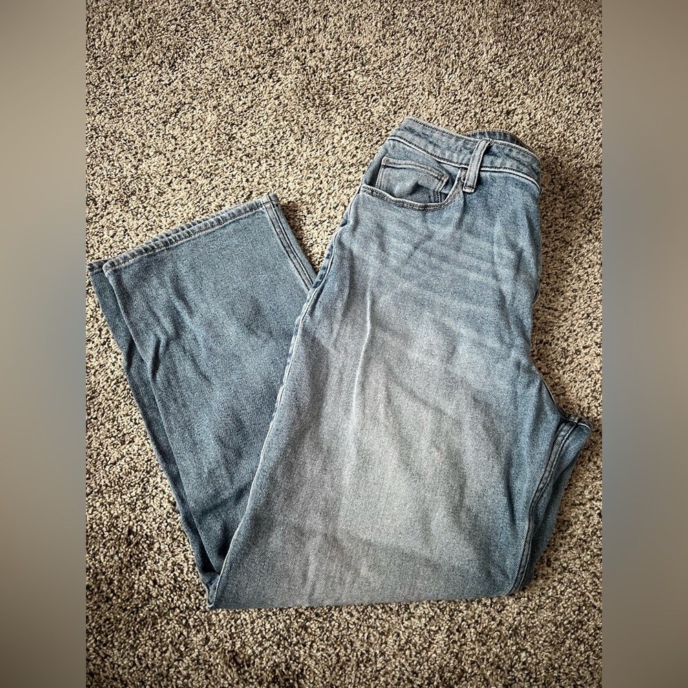 Hollister Light Blue High-Rise Jeans